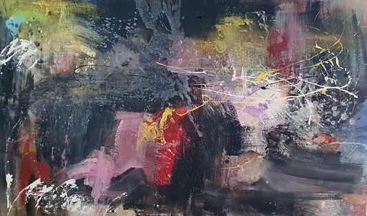 Black Rythms  90x160 cm