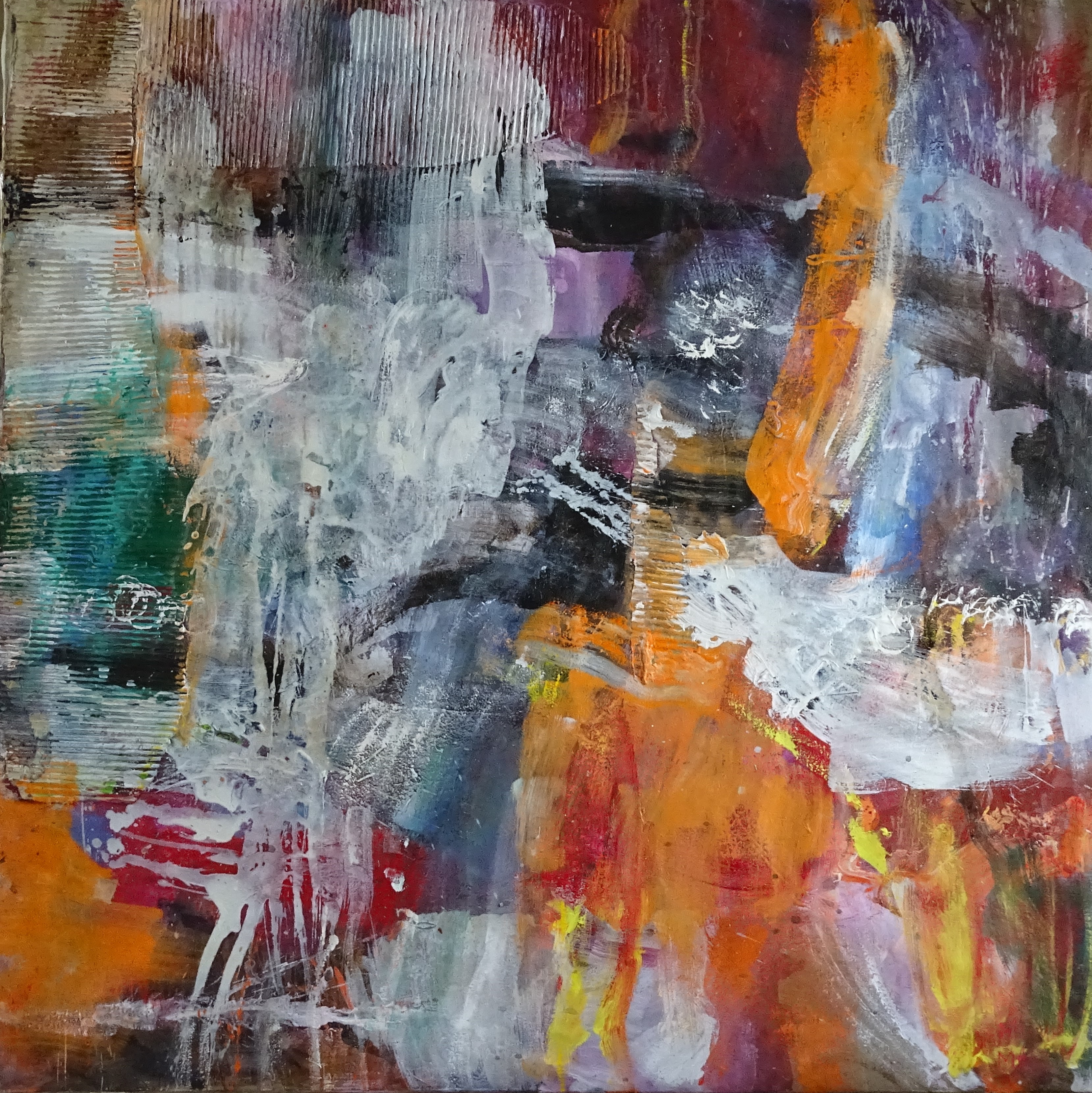 in the barn  120x120 cm 2015